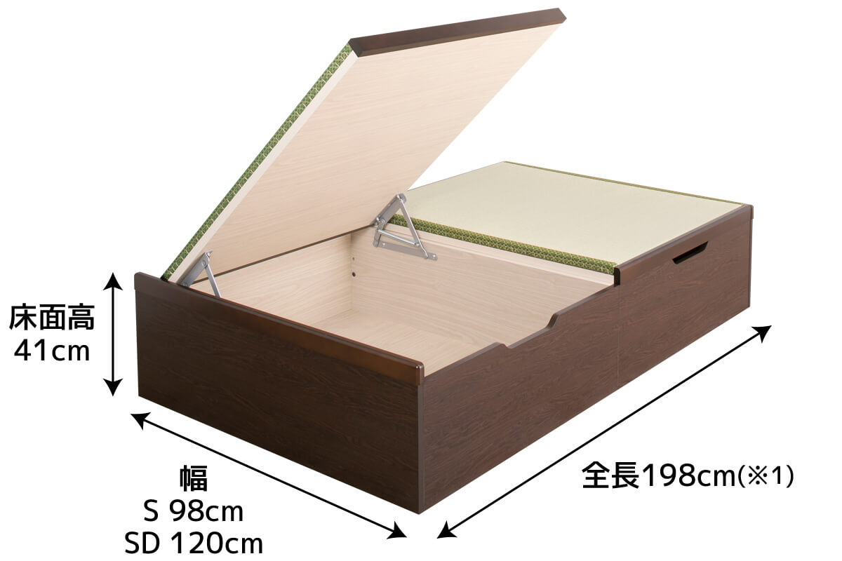 ベッドのサイズ